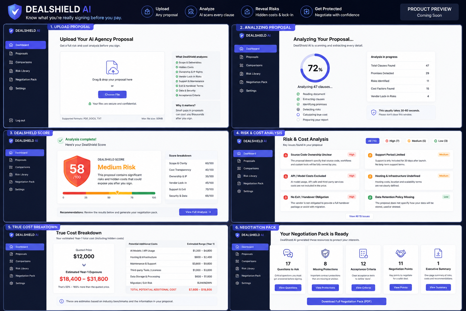 DealShield product preview